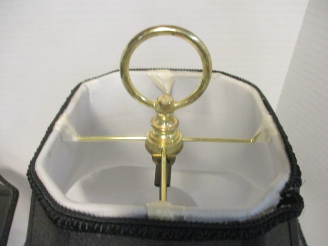 Black Candlestick Buffet Lamp (PR) - 7
