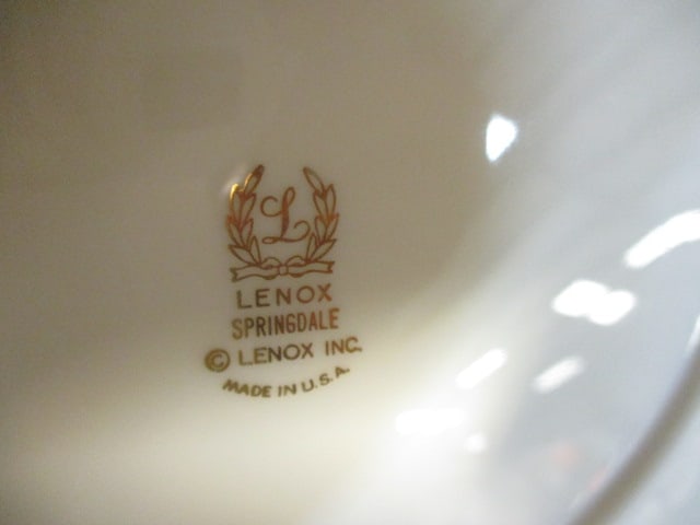 Lenox 'Springdale' China - 11