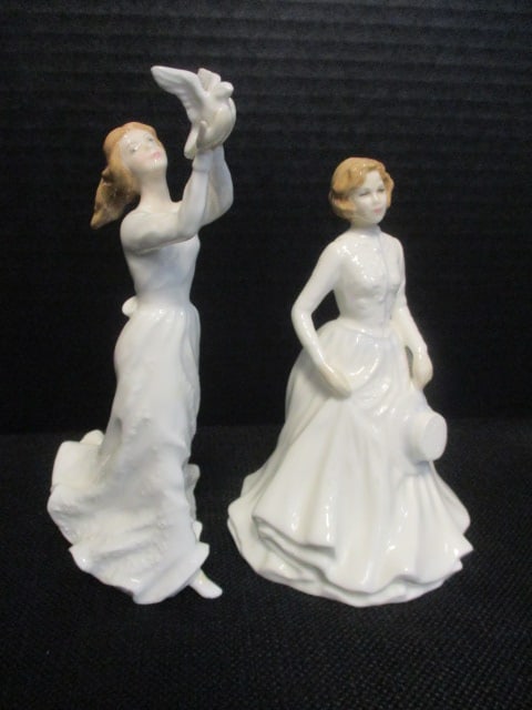 Royal Doulton Thinking of You 7" & For Someone Special 6" Figurines: .