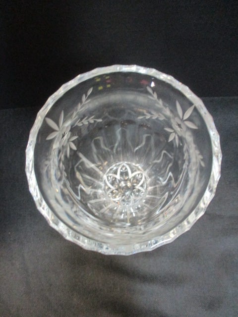 Gorham 'Chantilly Collection' Footed Crystal Vase - 4