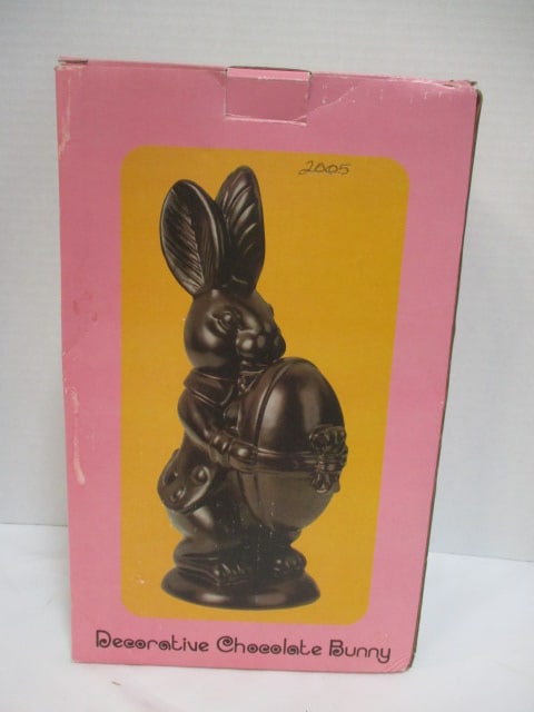 Decorative Chocolate Bunny in Box: .