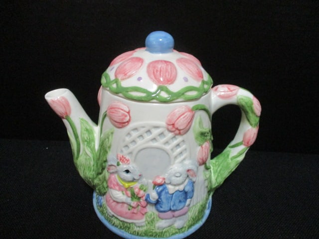 Rabbit Teapots Grouping - 3