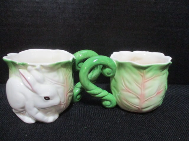 Rabbit Mugs Grouping - 3