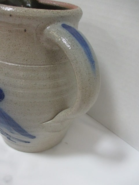 Rowe Pottery Works Cambridge,WI Salt Glazed Pitcher - 3