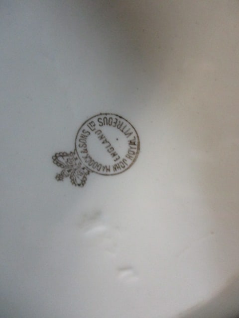 John Maddock & Sons Royal Vitreous Platter (England) - 5