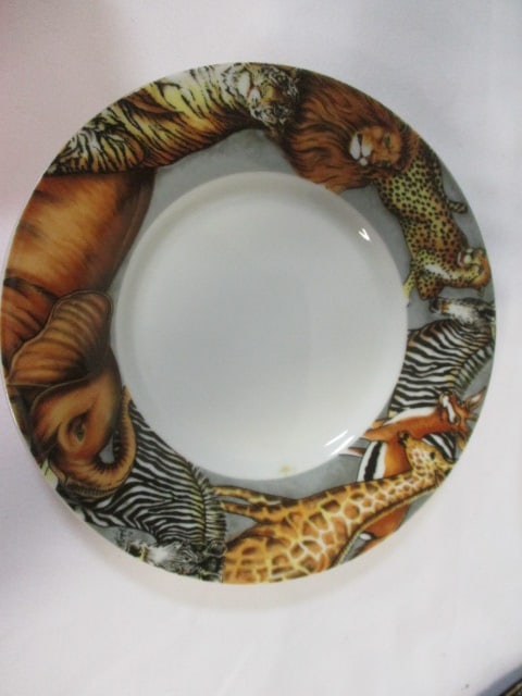 Sakura 1996 Porcelain La Menagerie Dinnerware (16 PC), - 3