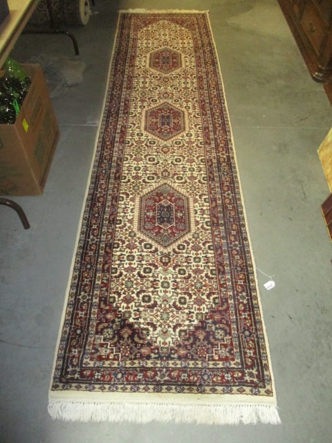 Turkish Style Botanical Vtg. Rug Runner (1 of 4)