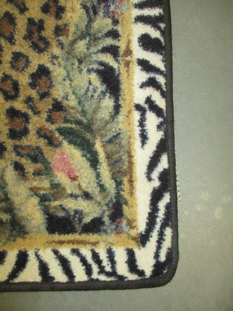 Animal Print Throw Rug - 2