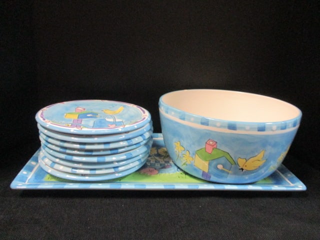 Hausenware Whimsical Design 10 PC Set: see all pictures