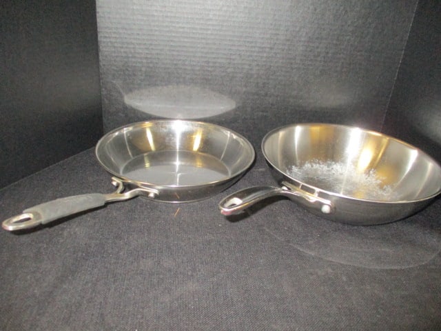Calphalon (Lot of 2) 10" Stainless Skillets: .