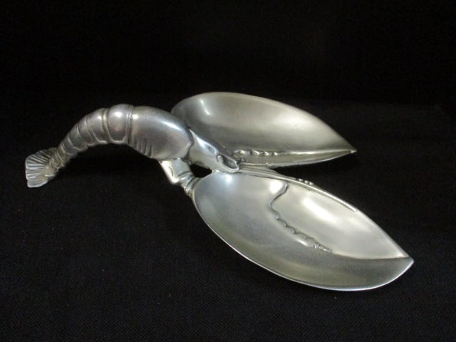 Lobster Shape Double Dish (14 x 10): .