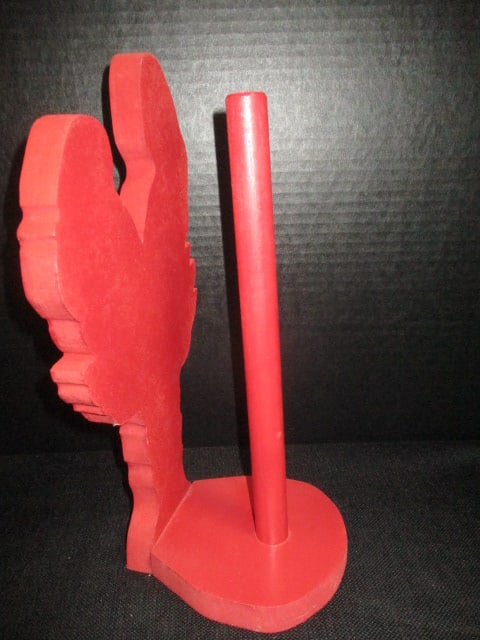 Lobster Wood Paper Towel Holder, Shell Dish, Fish Chip n Dip - 7