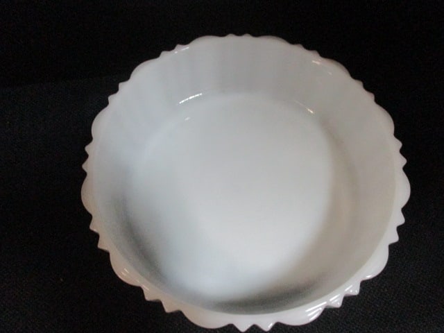 Johnson Bros. Lidded Dish, Milkglass Dish, Art Glass Ashtray, etc. - 7