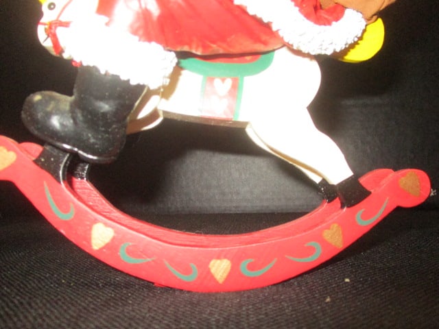 Possible Dreams Clothtiques 'Santa's Rocking Horse' Figure - 4