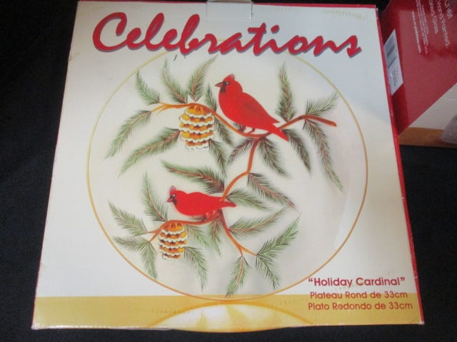 Celebrations 'Cardinal' Pitcher & Platter - 2