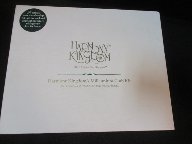 Harmony Kingdom's Millenium Club Kit in Box: Celebrating 5 Years of the Royal Watch