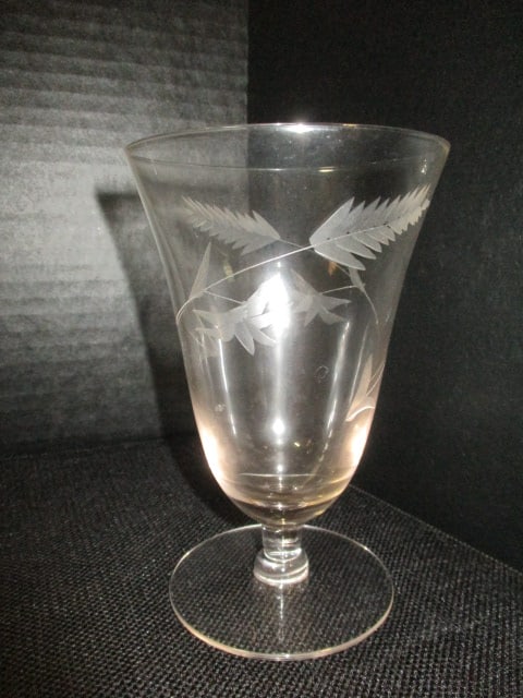 Etched Wheat Crystal Stemware (Lot of 8) - 3