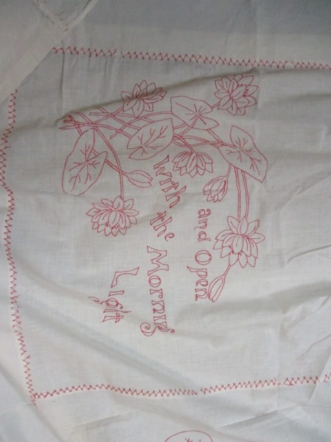 Embroidered Tablecloth, Purse, Handing Bag, etc. - 7