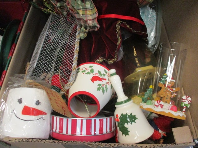 3 Boxes Christmas Decorations Grouping - 5