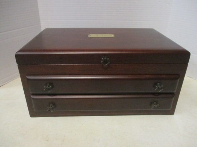 Mahogany Jewelry Chest - 2