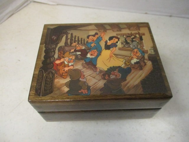 Reuge Snow White Music Box, Guess Ladies Sunglasses, Crystal Ring Box, Encore Silk Scarf, - 6