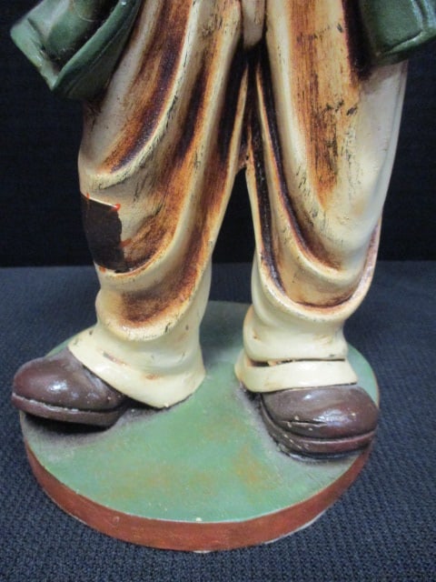 Vintage Peter Mook "The Caddie" Resin Golf Statue - 2