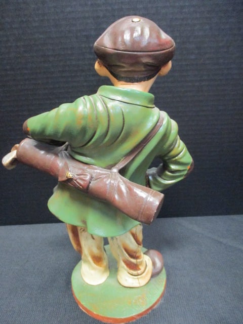 Vintage Peter Mook "The Caddie" Resin Golf Statue - 6