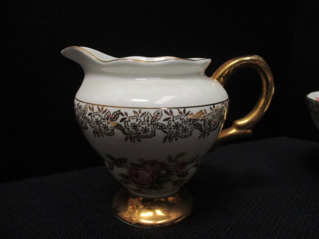 21 Pieces of Rosina Bone China Tea & Biscuit Set - 2