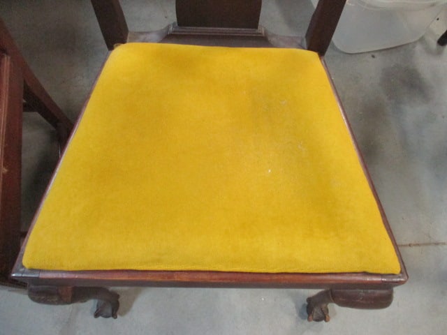Two Vintage Chippendale Style Side Chairs - 8
