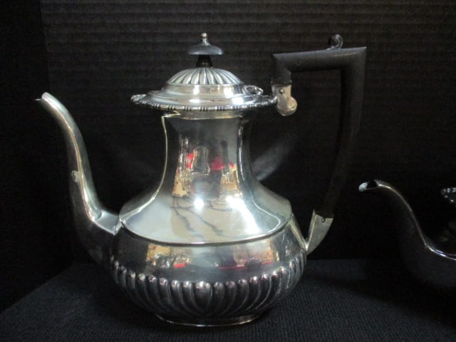 Vintage Victorian William Adams Sheffield England 5 Piece Silverplated Hollowware Coffee/Tea Serv... - 12