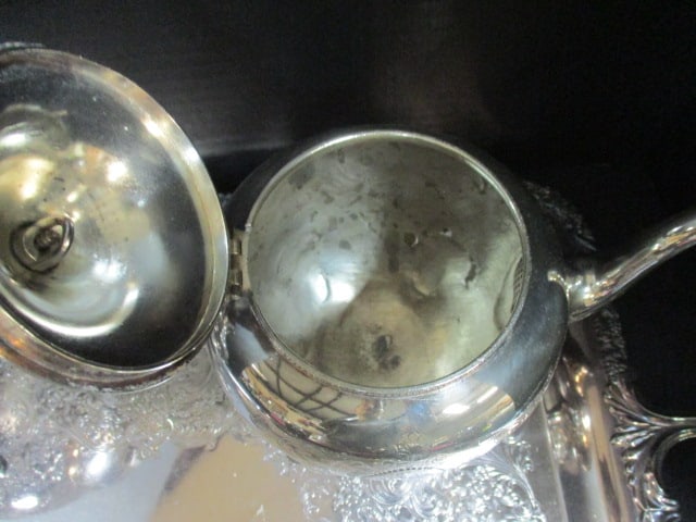 Elegant Wilcox Britannia Co. Victorian 6 Piece Silverplated Coffee/Tea Service - 10