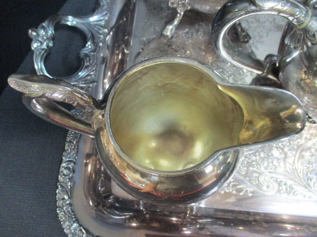 Elegant Wilcox Britannia Co. Victorian 6 Piece Silverplated Coffee/Tea Service - 5