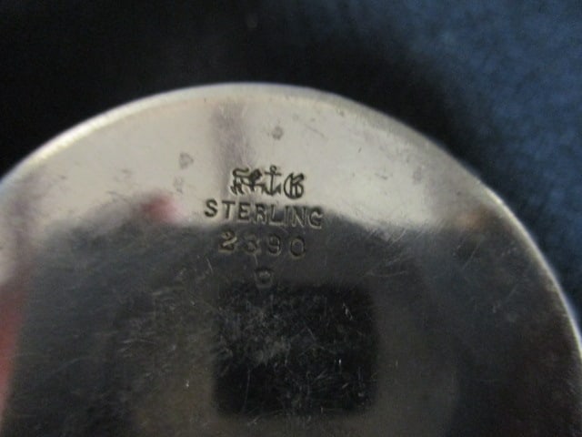 Wallace Sterling Silver Toddler Cup, Pair of Sterling Silver Finger Bowls and Pair of Sterling - 4