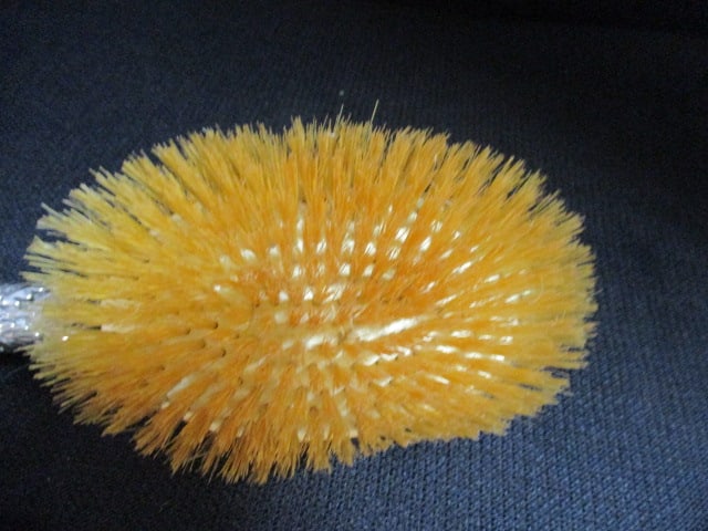 Weighted Sterling Silver Hair Brush and Hand Mirror - 7