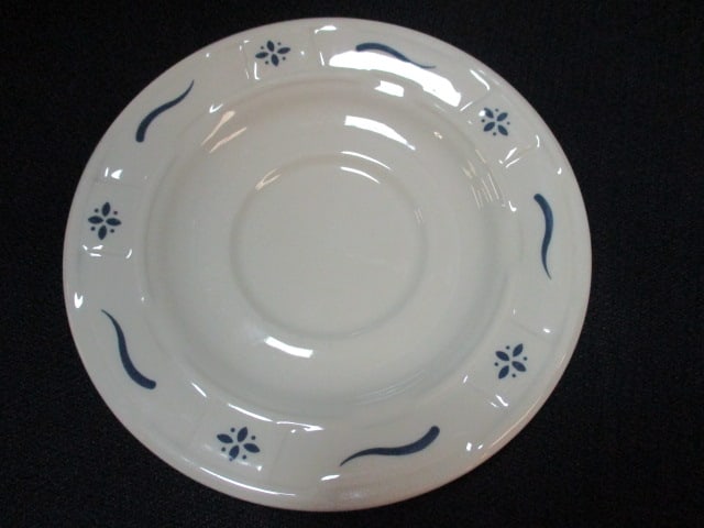 Longaberger Pottery Stoneware Oven to Table Cups and Saucers and Two Custard Cups - 9