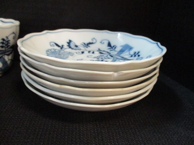 Blue Danube Cups and Saucers - 3