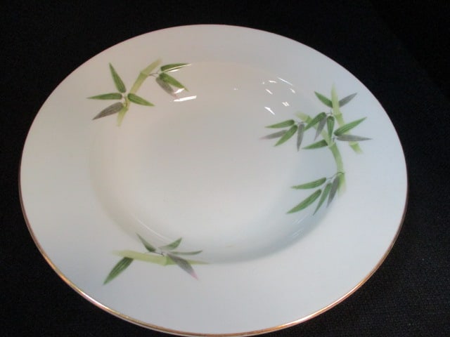Four Narumi China "Bamboo" Design Flat Rim Bowls - 2