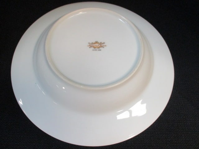Four Narumi China "Bamboo" Design Flat Rim Bowls - 4