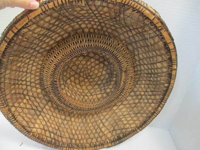 Vintage Asian Rice Paddy/Field Hat - 3