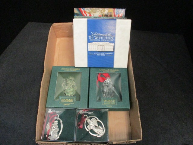 Grouping of Designer Christmas Ornaments in Original Boxes (1 of 11)
