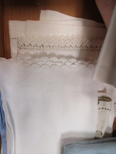 Grouping of Vintage Table Linens and Handkerchiefs - 7