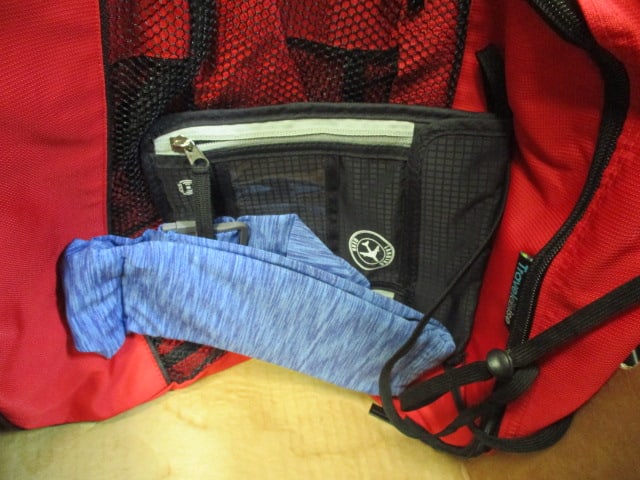 Grouping of Travel Utility Bags, Money Belts and Tutto Folding Computer Bag - 5