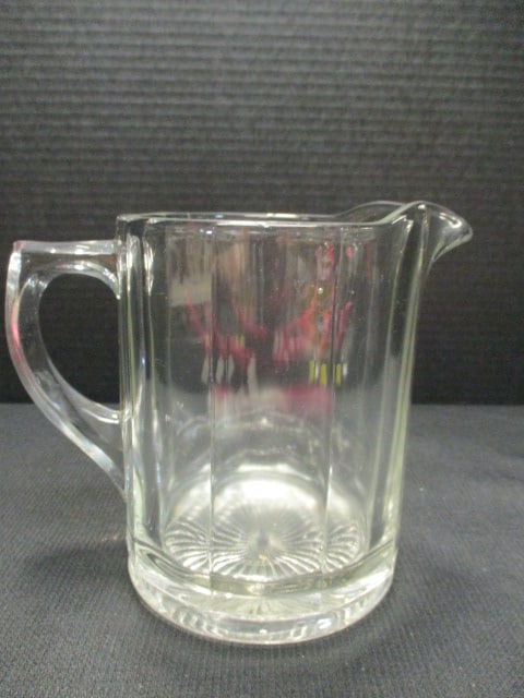 Vintage Paneled Glass Pitcher (1 of 4)