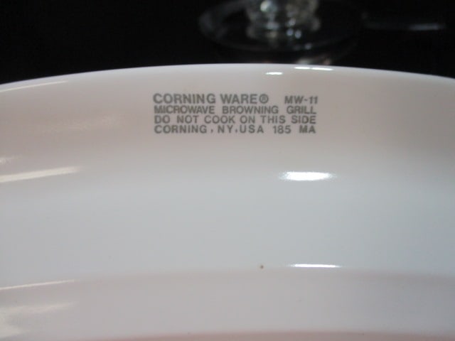 Corning Ware Blue Cornflower 6 Cup Stove Top Coffee Pot and Microwave Browning Grill - 3