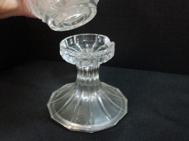 Crystal Vases and Hurricane Candle Holder - 6