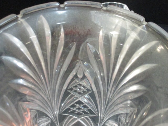 Crystal Vases and Hurricane Candle Holder - 7