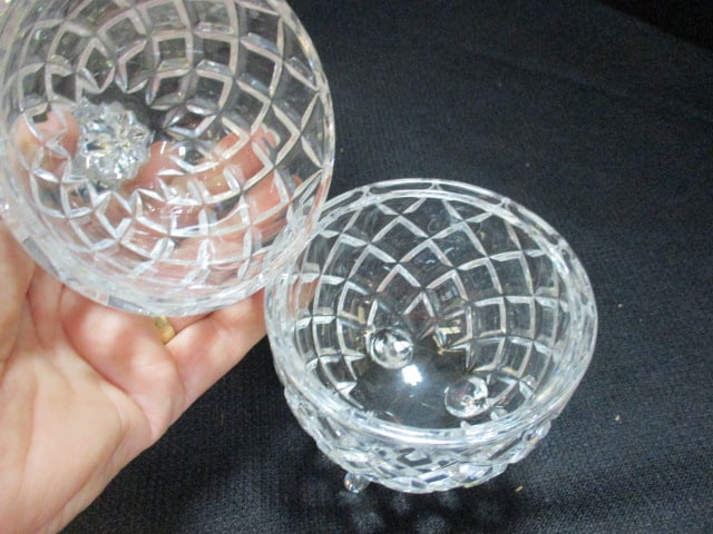 Crystal Centerpiece Bowls and Pineapple Candy Dish - 3