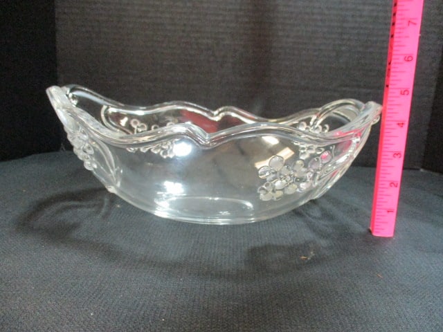 Crystal Centerpiece Bowls and Pineapple Candy Dish - 8