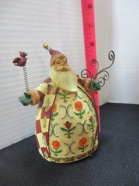 Santa Claus Figures, Wreath Night Light, Two Spode Christmas Tree Ashtrays, - 13