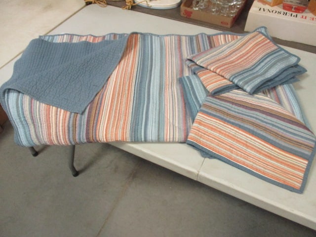Sonoma Full/Queen Size Quilted Bedspread and Sham Set (1 of 6)